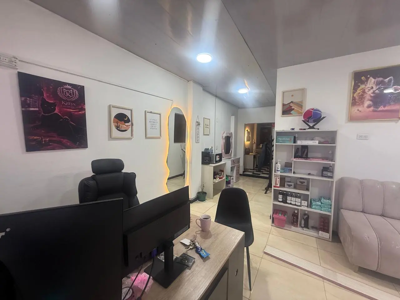 Zona de acompañamiento de Kittyx Studios